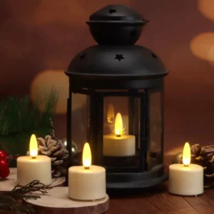 Flameless LED Tea Lights With Timer